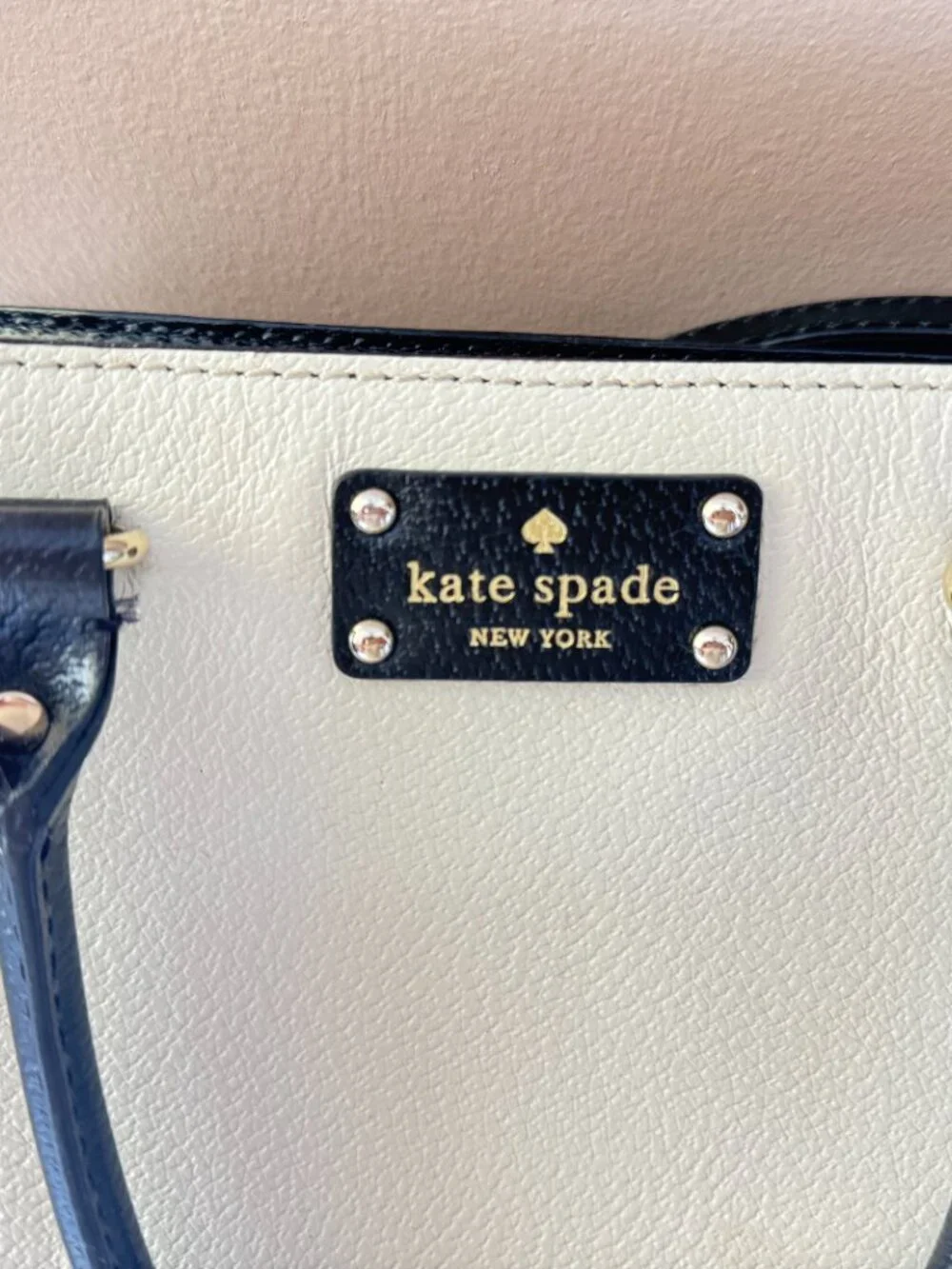 Matching Kate Spade New York Colorblock Pebbled Leather Satchel/Matching Wallet - Picture 7 of 15